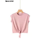 Girls knitted T-shirt