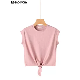 Girls knitted T-shirt
