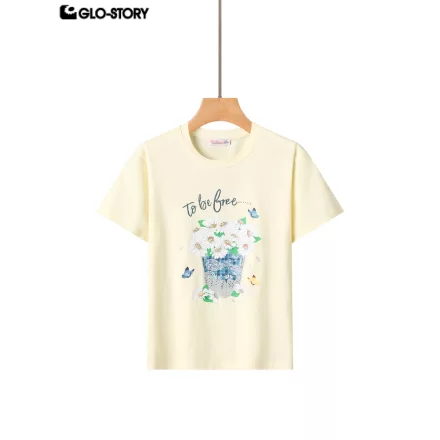Girls' Knitted T-shirt
