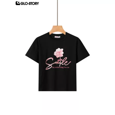 Girls' Knitted T-shirt