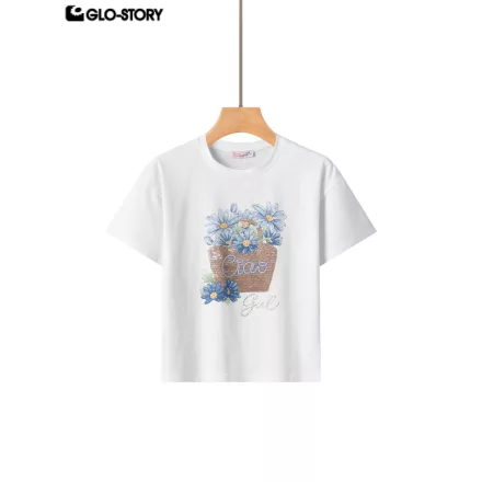 Girls' Knitted T-shirt