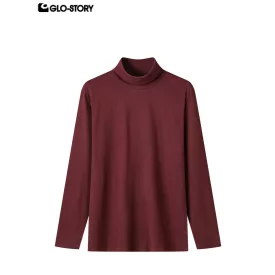 men's knitted long-sleeve t-shirt