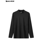 men's knitted long-sleeve t-shirt