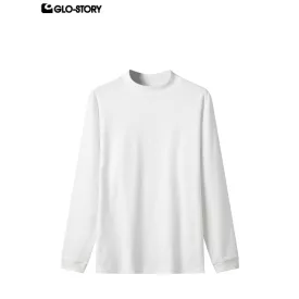 Men’s knitted long-sleeve T-shirt