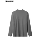 Men’s knitted long-sleeve T-shirt