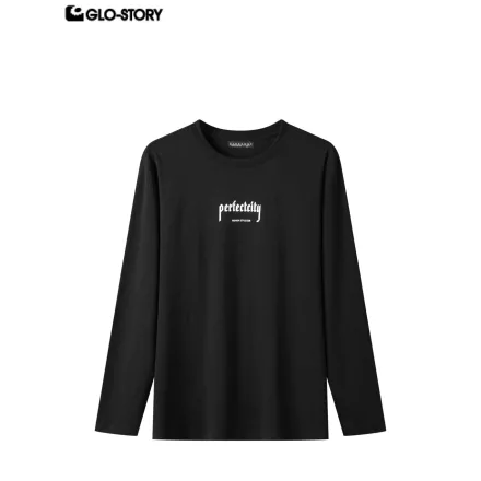 Men’s Knitted Long-Sleeve T-Shirt