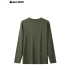 Men’s Knitted Long-Sleeve T-Shirt