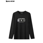 Men’s Knitted Long-Sleeve T-Shirt