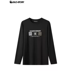 Men’s Knitted Long-Sleeve T-Shirt