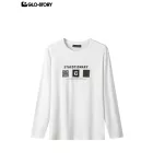 Men’s Knitted Long-Sleeve T-Shirt