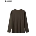 Men’s Knitted Long-Sleeve T-Shirt