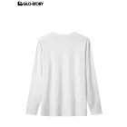 men's knitted long-sleeve t-shirt