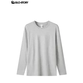 men's knitted long-sleeve t-shirt