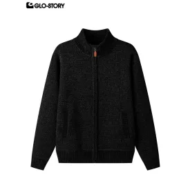 Men’s Zipper Long-Sleeve Sweater