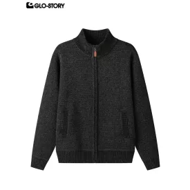 Men’s Zipper Long-Sleeve Sweater