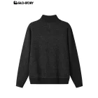 Men’s Zipper Long-Sleeve Sweater