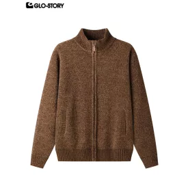 Men’s Zipper Long-Sleeve Sweater