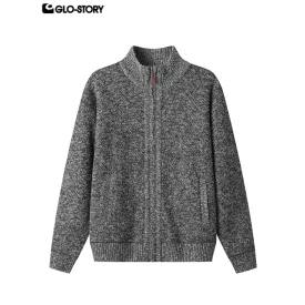 Men’s Zipper Long-Sleeve Sweater