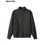 Men’s Zipper Long-Sleeve Sweater