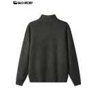 Men’s Zipper Long-Sleeve Sweater