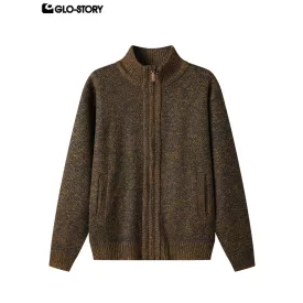 Men’s Zipper Long-Sleeve Sweater
