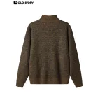 Men’s Zipper Long-Sleeve Sweater