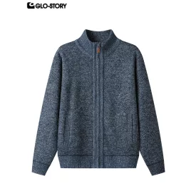 Men’s Zipper Long-Sleeve Sweater