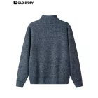 Men’s Zipper Long-Sleeve Sweater