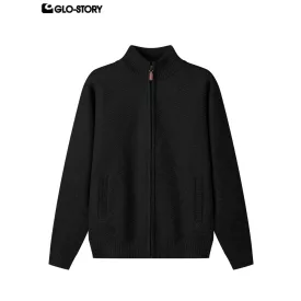 Men’s Zipper Long-Sleeve Sweater