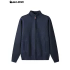 Men’s Zipper Long-Sleeve Sweater