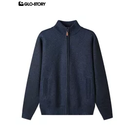 Men’s Zipper Long-Sleeve Sweater