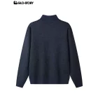 Men’s Zipper Long-Sleeve Sweater