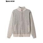 Men’s Zipper Long-Sleeve Sweater