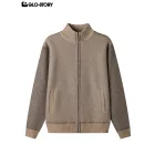 Men’s Zipper Long-Sleeve Sweater