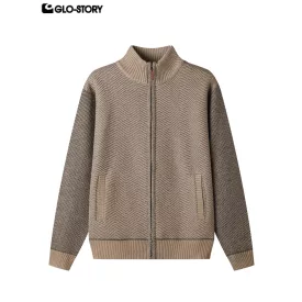 Men’s Zipper Long-Sleeve Sweater