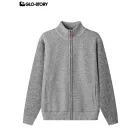 Men’s Zipper Long-Sleeve Sweater
