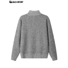 Men’s Zipper Long-Sleeve Sweater