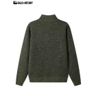Men’s Zipper Long-Sleeve Sweater