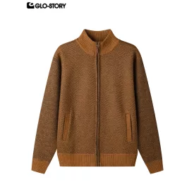 Men’s Zipper Long-Sleeve Sweater