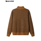 Men’s Zipper Long-Sleeve Sweater