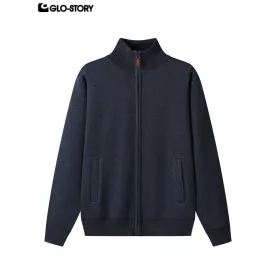 Men’s Zipper Long-Sleeve Sweater