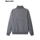 Men’s Zipper Long-Sleeve Sweater