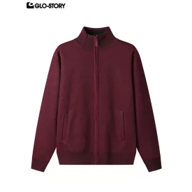 Men’s Zipper Long-Sleeve Sweater