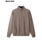 Men’s Zipper Long-Sleeve Sweater