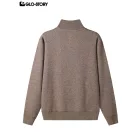 Men’s Zipper Long-Sleeve Sweater
