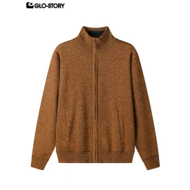 Men’s Zipper Long-Sleeve Sweater