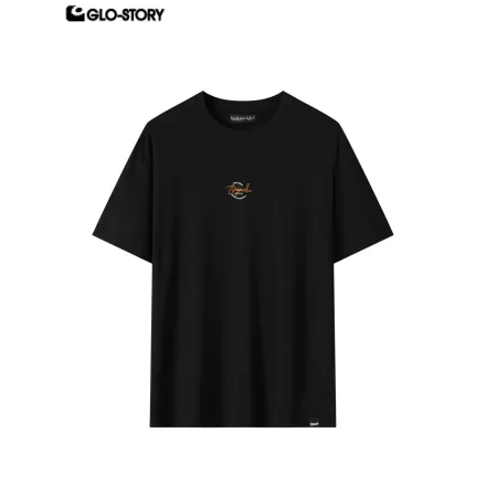 Men’s knitted short-sleeve T-shirt