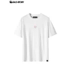 Men’s knitted short-sleeve T-shirt