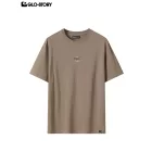 Men’s knitted short-sleeve T-shirt