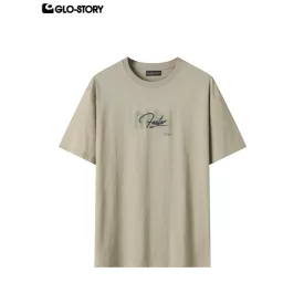 Men’s knitted short-sleeve T-shirt